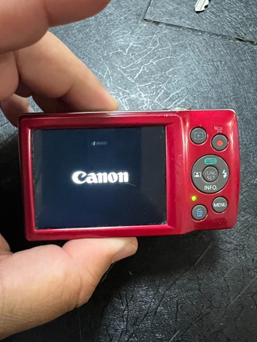 Canon PowerShot ELPH 180 20MP Digital Camera RED - Picture 7 of 9