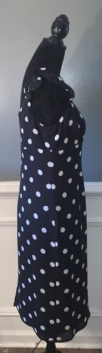 INC INTERNATIONAL NWT silk polka dot slip dress size 10 petite - Picture 4 of 7