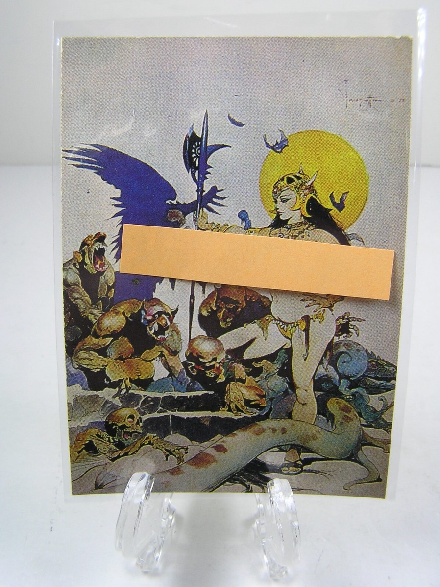 Frank Frazetta 1991 Comic Images Collectible Trading Card #47