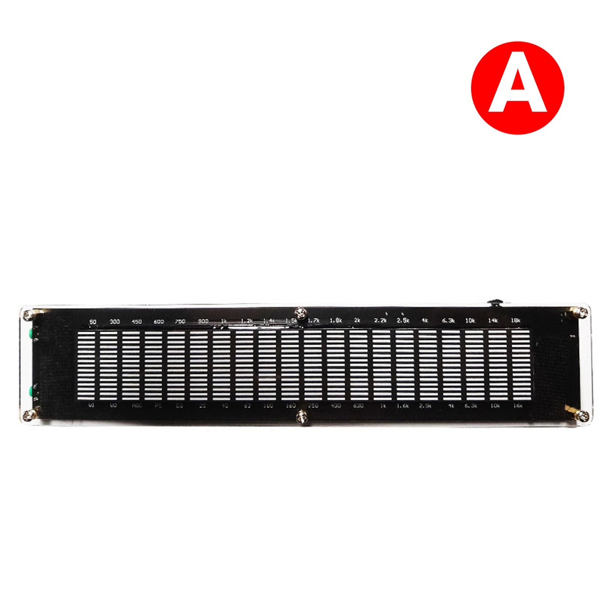 Stereo VU Meter Indicator 20 Segment Music Spectrum Analyzer LED