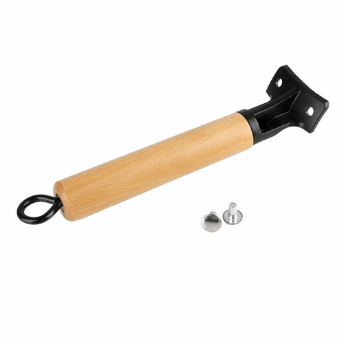 Replacement Stainless Wood Handle Grip Anti Scalding Pot Handle for Pan Cookware - Picture 16 of 30