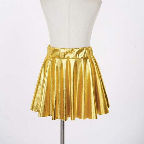 Girls Shiny Hip Hop Jazz Dance Outfits Crop Top Skort Skirt Dancewear Costumes - Picture 7 of 86