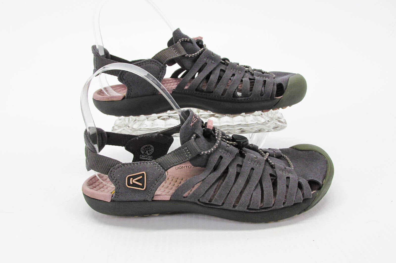 Scarpe da donna Keen Haven taglia 7M grigio escursionismo sport sandalo us