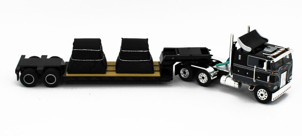 2023 DCP 1:64 *BLACK & GREY* Peterbilt 352 COE 110