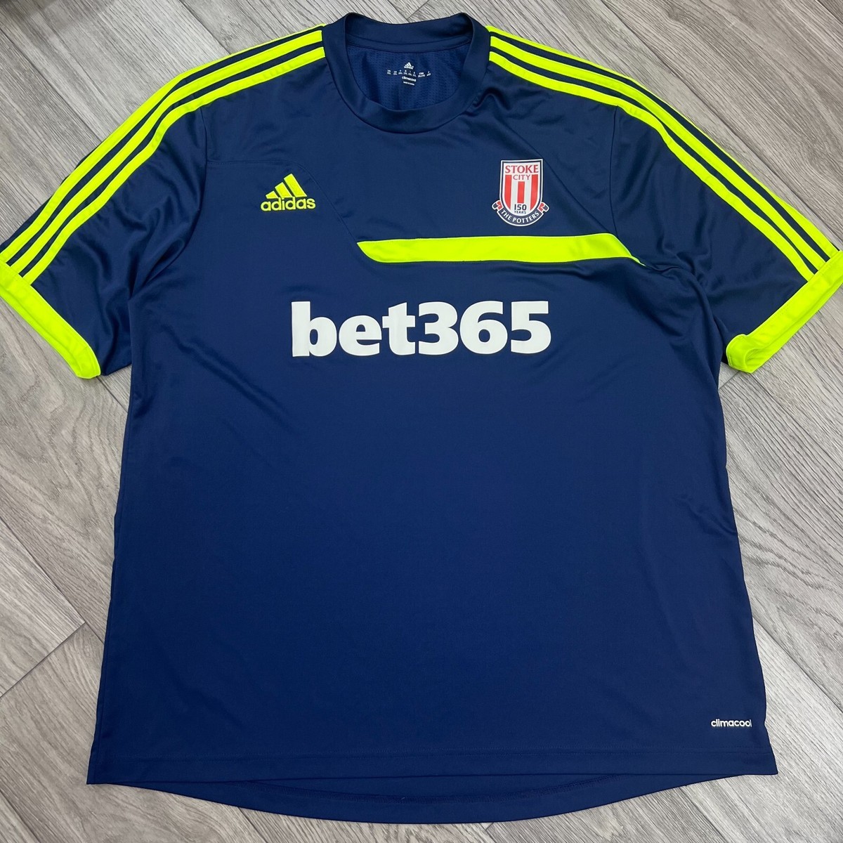 Stoke City 2013-14 Training Football Shirt Soccer Jersey 150 Years