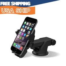 Universal 360° Car Phone Mount Holder For Cell Phone Samsung Galaxy iPhone