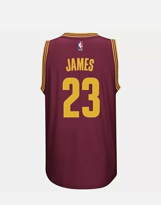 ADIDAS NBA CLEVELAND CAVALIERS LEBRON JAMES #23 SWINGMAN JERSEY