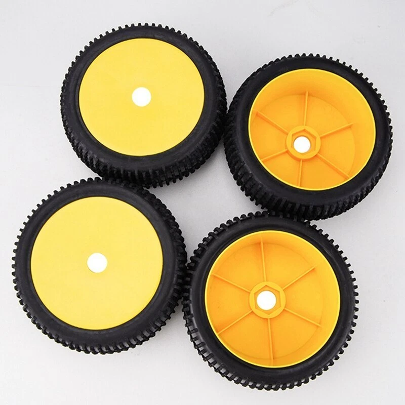 17mm Hex 1/8 RC Off-Road Buggy Car Rubber Tire Wheel Rim Tyre For HPI Kyosho MP9 - Image 4 of 4