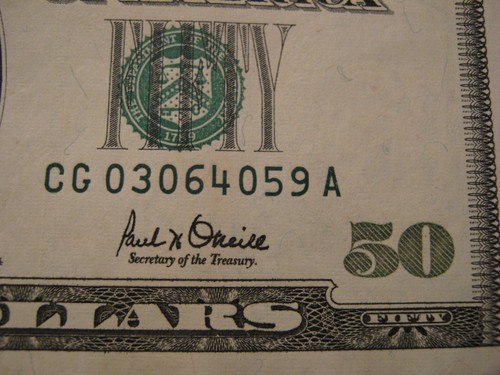 $50 Dollar Bill 2001 Series. Crisp Uncirculated Condition. Must See! - Picture 6 of 14