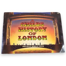 Vintage 1987 BBC Radio A Child's History of London Nicholas Whines Illustrated Vintage 1987 BBC Radio A Child's History of London Nicholas Whines Illustrated