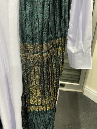 Hochzeitsparty Mehndi Nikah Herrenschal Dupatta Patka Bräutigam Indianer Pakistaner - Bild 35 von 83