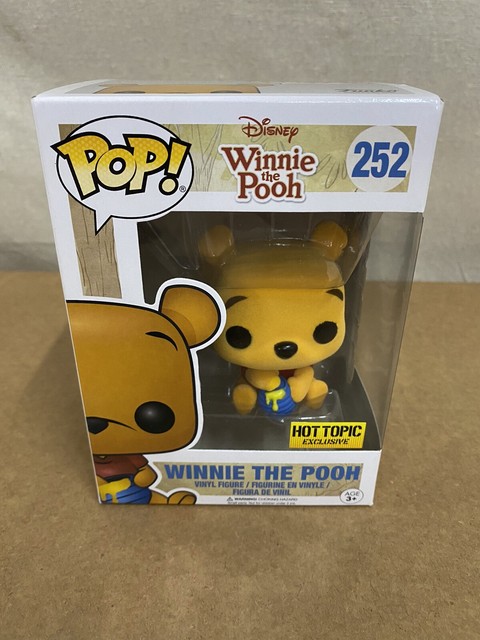 Funko Pop Flocked Winnie The Pooh 252 Disney Hot Topic for sale online | eBay