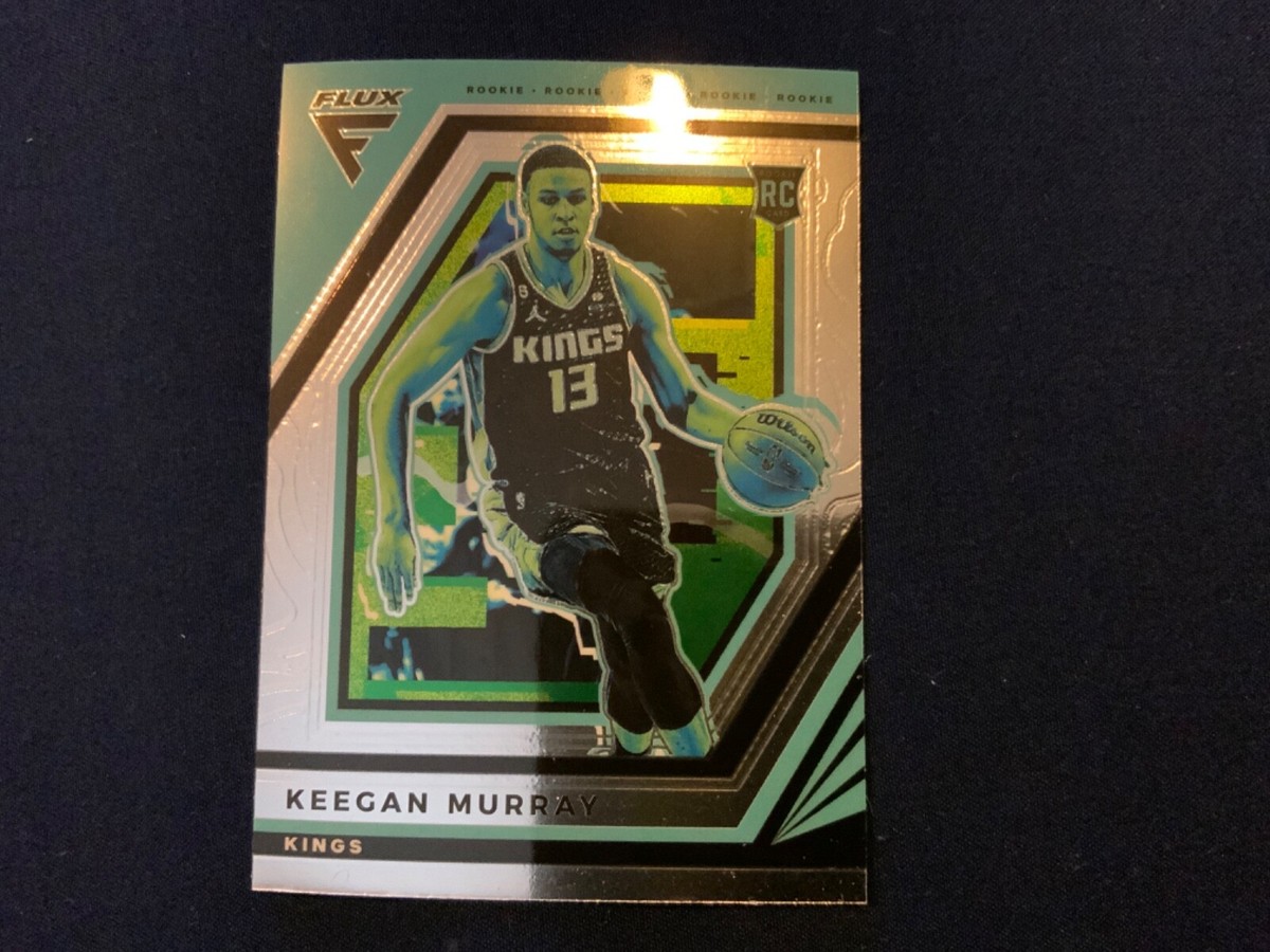 Keegan Murray 2022-23 Flux Mojo Prizm Rookie RC Sacramento Kings 