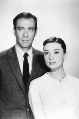Mel Ferrer mit seiner Frau 4x6 Foto 