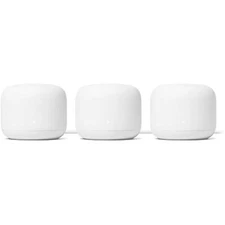 Google Nest WiFi Router 3 Pack (2nd Generation) – AC2200 Mesh Wi-Fi Routers