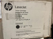 HP 55X High Yield , CE255X - Black CE255JC - Open Box sealed bag