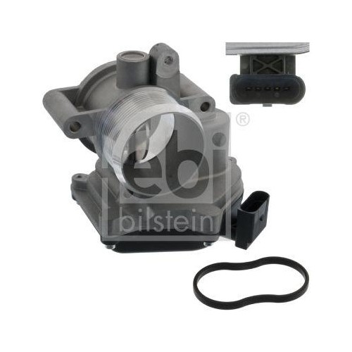 Corps de Papillon Febi Bilstein 100774 pour Moteurs Essence Audi Seat Skoda VW