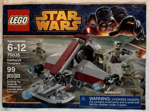 LEGO Star Wars Kashyyyk Troopers 75035 w/Minifigures 100% Complete 2014 (used)