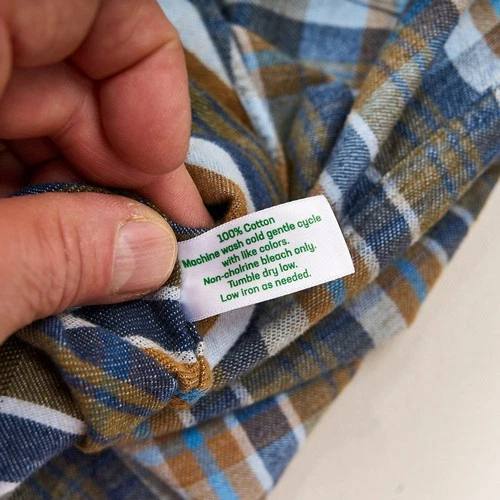 Criquet Shirt Mens Large Plaid Flannel Pearl Snap Western Long Sleeve Casual image 9