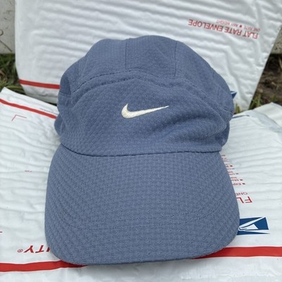 Vintage NIKE Tailwind Hat Cap Men Blue Gray Strapback 7 Panel Dri Fit Eminem