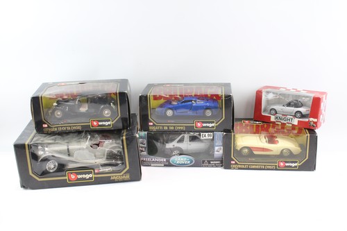 1:24 Diecast Models Collection Inc Burago Chevrolet Land Rover Bugatti
