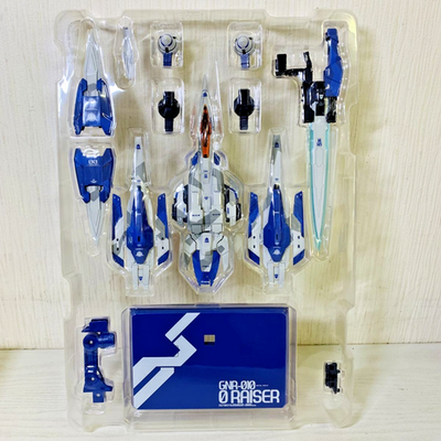 Bandai METAL BUILD 00 RAISER Designer's Blue Figure Mobile Suit
