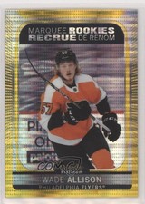 2021-22 O-Pee-Chee Platinum Marquee Rookies Seismic Gold 1/50 Wade Allison 0y85