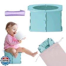 Teo - Portable Toddler Travel Potty – Foldable, Lightweight, Leak-Proof Toile
