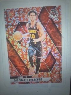 ZACCHARIE RISACHER 2024-25 MOSAIC YEAR OF THE SNAKE SSP ROOKIE RC 213 Q0014