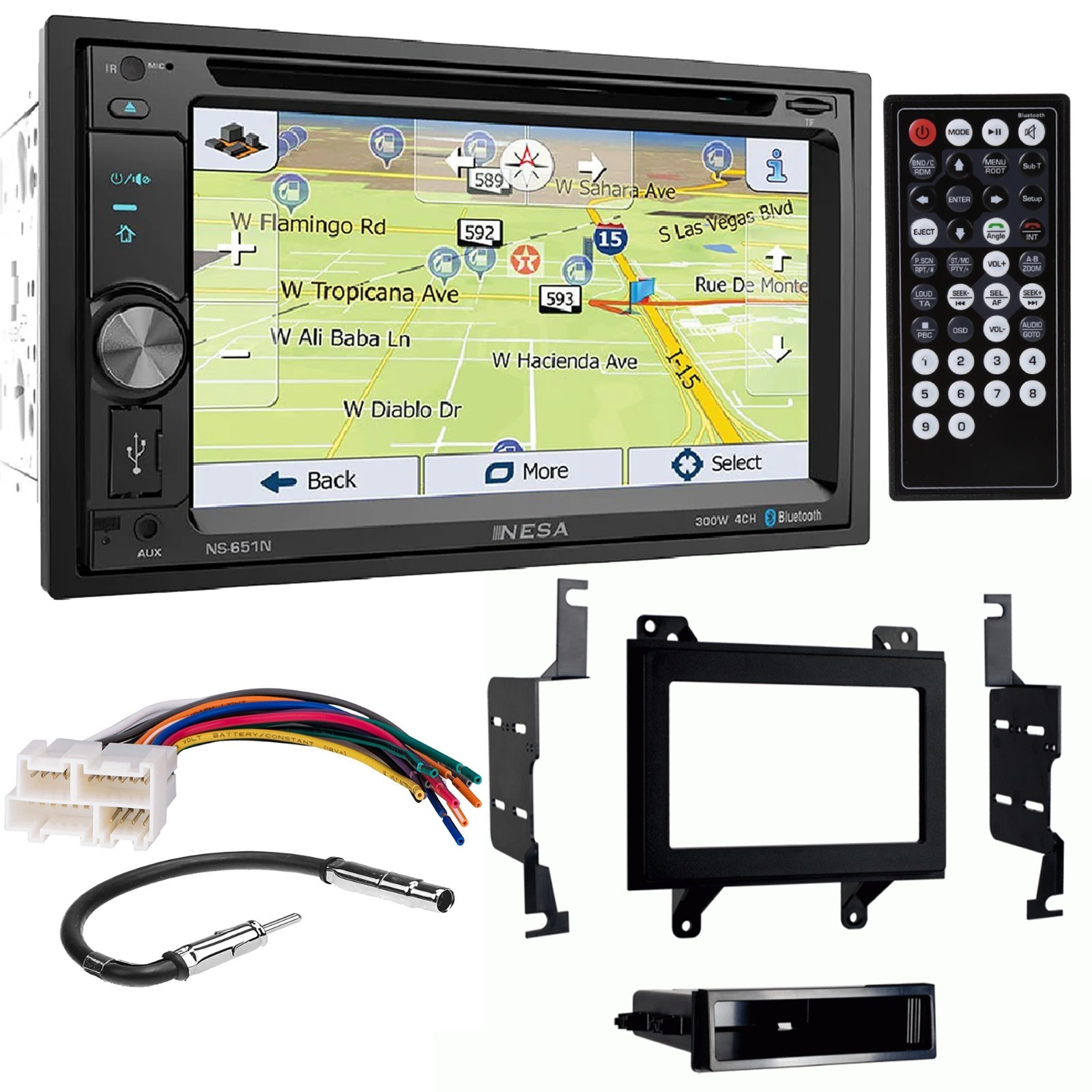 6.5" Screen CD/DVD GPS Navigation Car Stereo For 1994-1997 Chevy S-10 Pickup