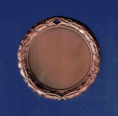 50 große Medaillen Ø 60 mm Farbe bronze  #MR32 (Turnier Sieger Sport Freizeit)