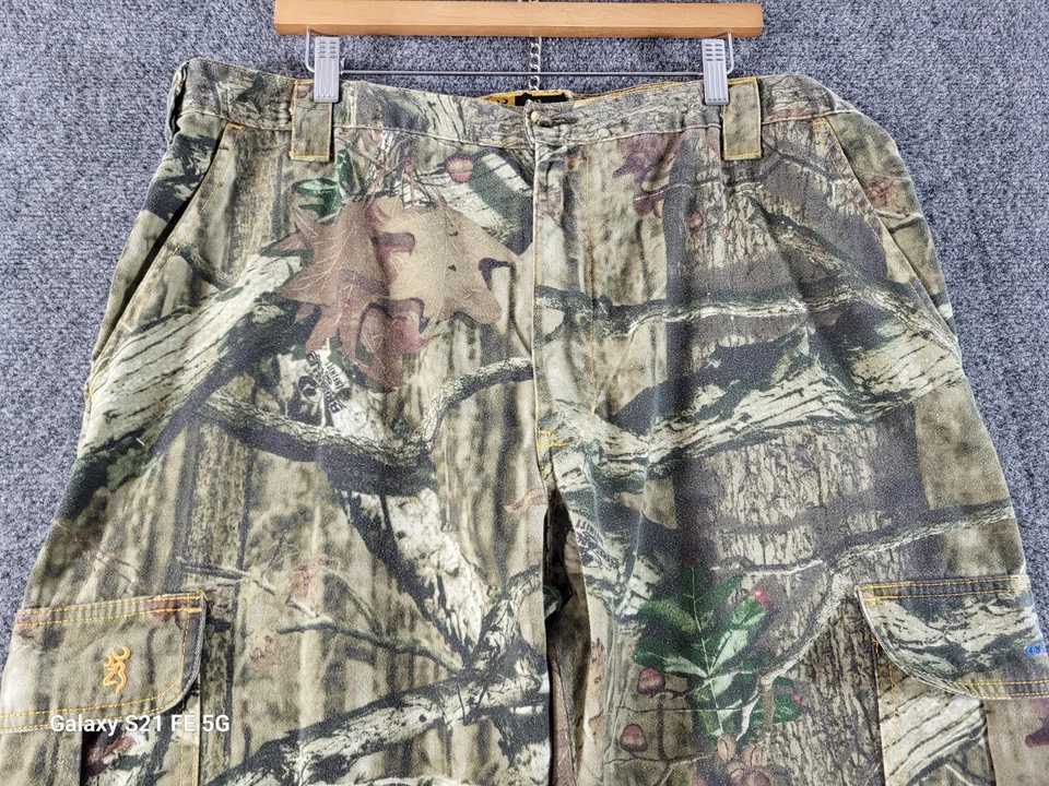 Pantalones de Caza Browning Cargo Hombres XL/38x31 Breakup Infinity Camuflaje Algodón/Poliéster Flex Foto 2 de 4