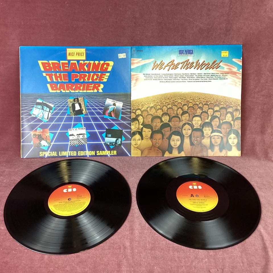 4x Vintage Compilation Vinyl Records - 12" Single & LPs *UNTESTED* (R) MO#8755 - Image 2 of 4