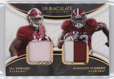 2017 Immaculate Collegiate Combos Prime 5/25 ArDarius Stewart OJ Howard #1 0ja2