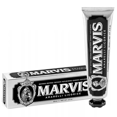 Pasta do zębów z fluorem Marvis Fluoride Toothpaste Amarelli Licorice 85 ml