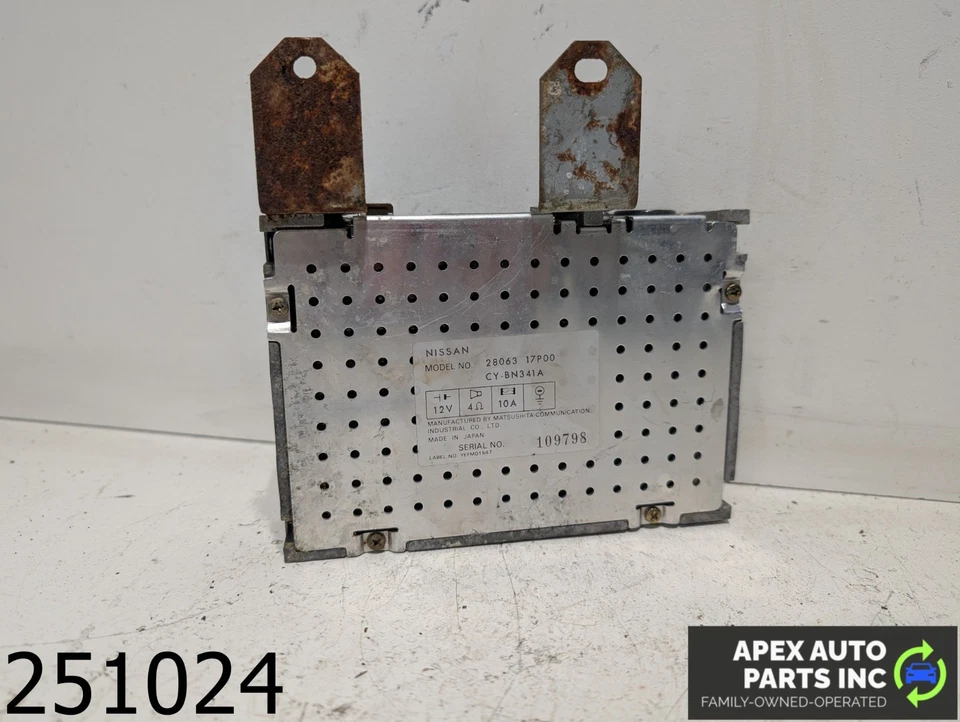 OEM 1988 Nissan 300ZX 3.0L RADIO AUDIO AMPLIFIER AMP - Image 2 of 4