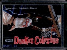 2001-02 Topps Stadium Club Darius Miles Dunkus Colossus #DC6 Clippers