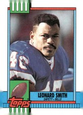 1990 Topps #194b Leonard Smith