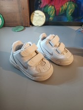 Nike Play Baby Low Toddlers Aged Shoes 308772-101 Size 2C Hook N Loop