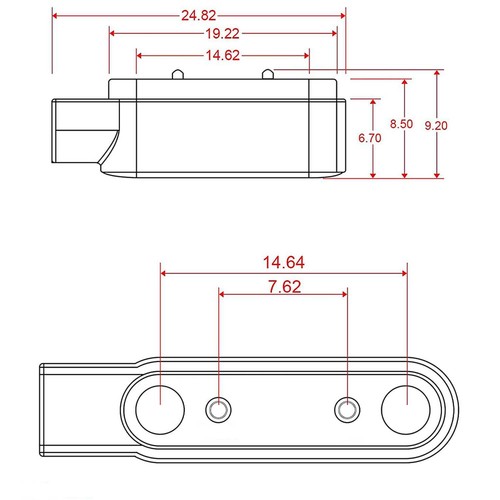Cable Caricatore Magnetico Separazione a due pin da 7,62 mm per smartwatch - Zdjęcie 5 z 7