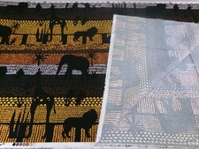 African Jungle Animal Fabric. BTYx46. Quality Supple Material. J25-896