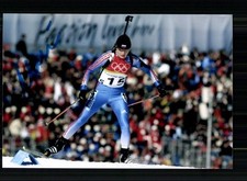 Svetlana Ishmouratova Foto Originial Signiert Biathlon + A 246317