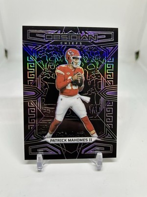 2023 Obsidian - Patrick Mahomes - Electric Etch Purple - #/75 9-17