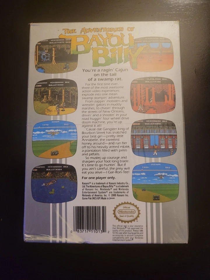 Adventures of Bayou Billy (Nintendo NES, 1989) - Image 3 of 4