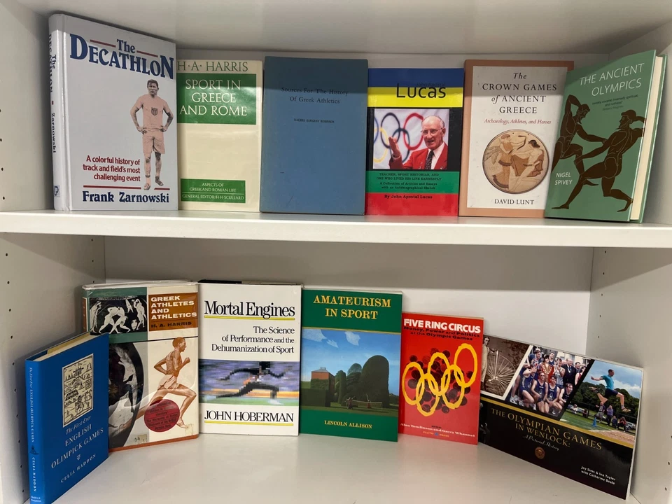 Ancient Olympic Games & Athletics Scholarship Sport History Study Book Lot - Image 2 of 3