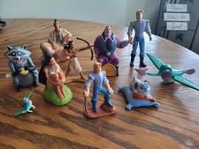 Lot/10 Disney POCAHONTAS Figure Burger King &...