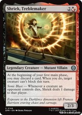 Shriek, Treblemaker (SPM 144), Foil, Marvel's Spider-Man, MTG