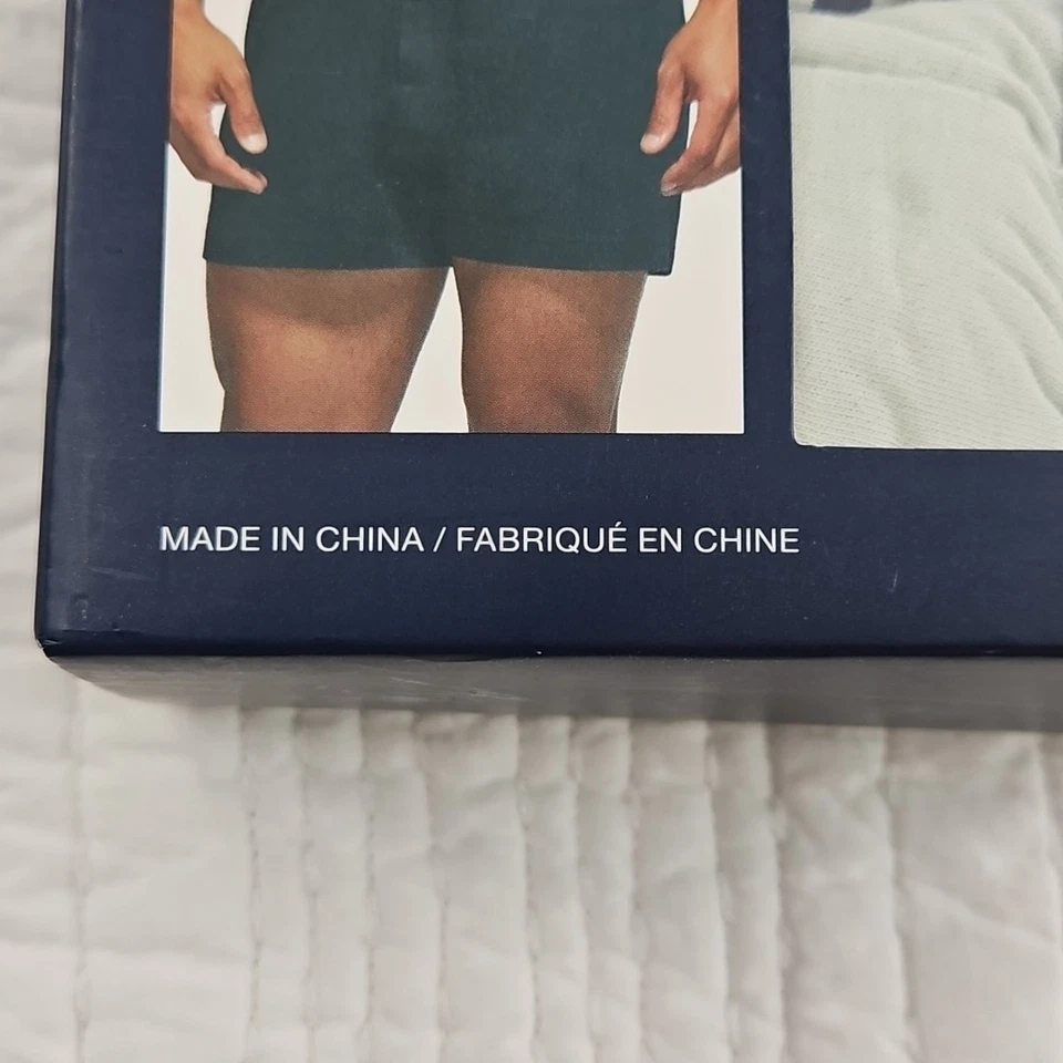 Paquete de 3 boxers de punto sueltos de algodón Gap con mosca para hombre X-grandes nuevos en caja multicolor sin etiqueta Foto 3 de 4