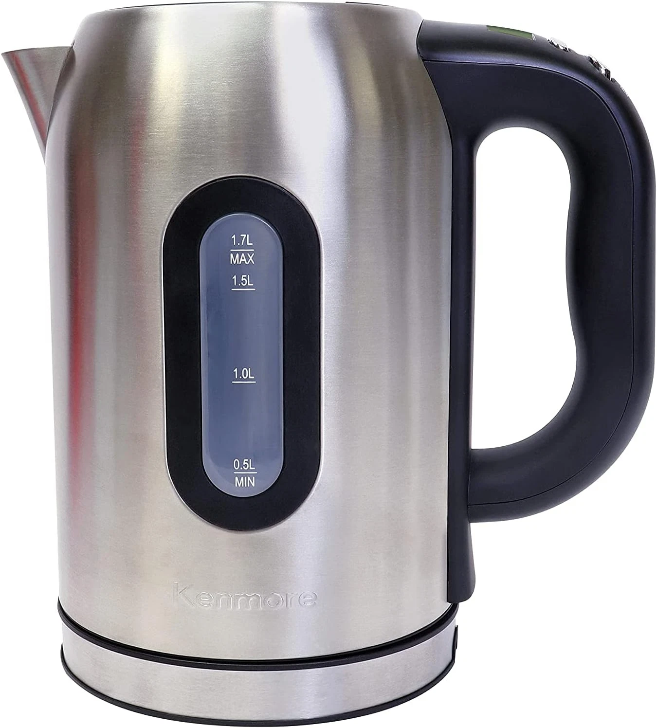 1.7L Stainless Steel Digital Cordless Kettle with Temperature Control