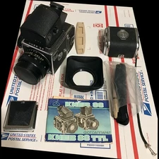 Orig vintage Russian Soviet Union made KIEV 88 TTL Hasselblad type 6x6 CAMERA